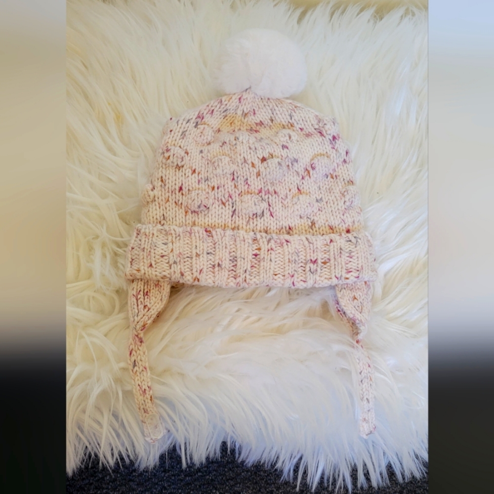 Baby Gap knitted fleece-line 0-6m hat